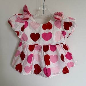Pink Chicken - Hearts Set - 3-6 months
